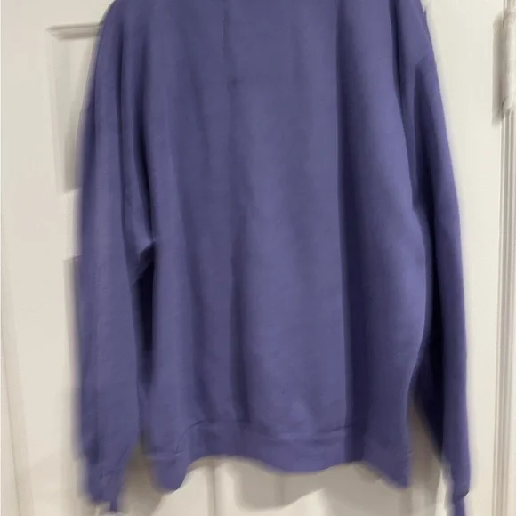 Aviator Nation Purple Crewneck Sweater with Graphic - Picture 5 of 5